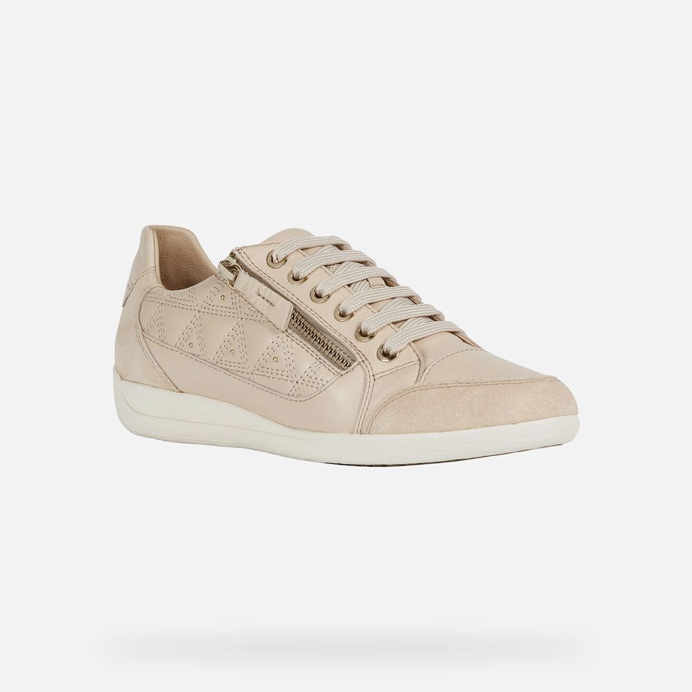 Geox Sneakers Beige Myria - Geox Womens Shoes - MGLNCZ386